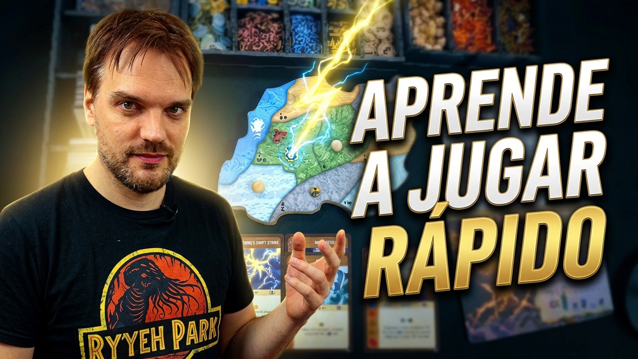 01 🏝️ Spirit Island: Partida EXPLICADA con Rayo De Destrucción Fulminante⚡ Lightning’s Swift Strike