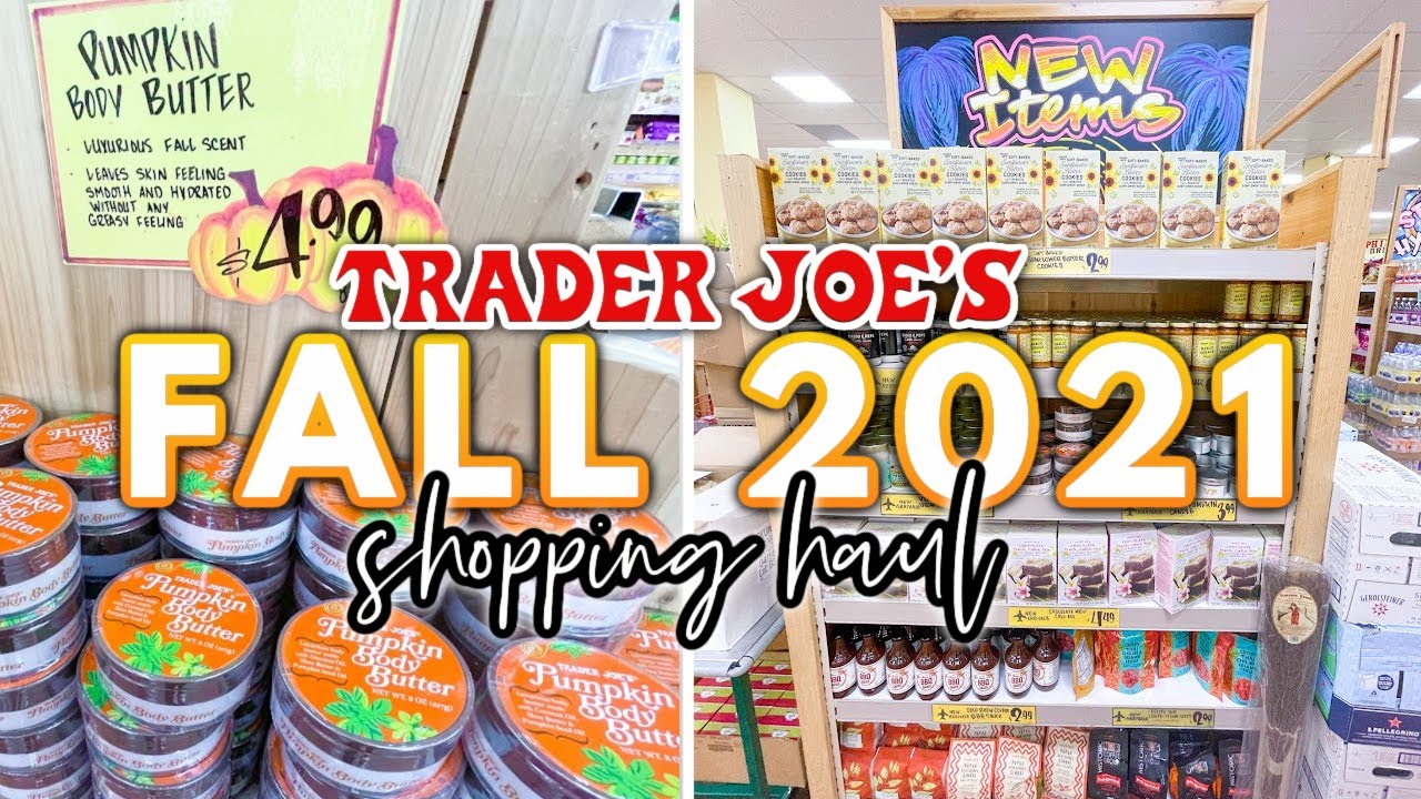 *FALL 2021* Trader Joe's SHOPPING Guide || WHAT YOU SHOULD BUY AT TRADER JOES THIS FALL