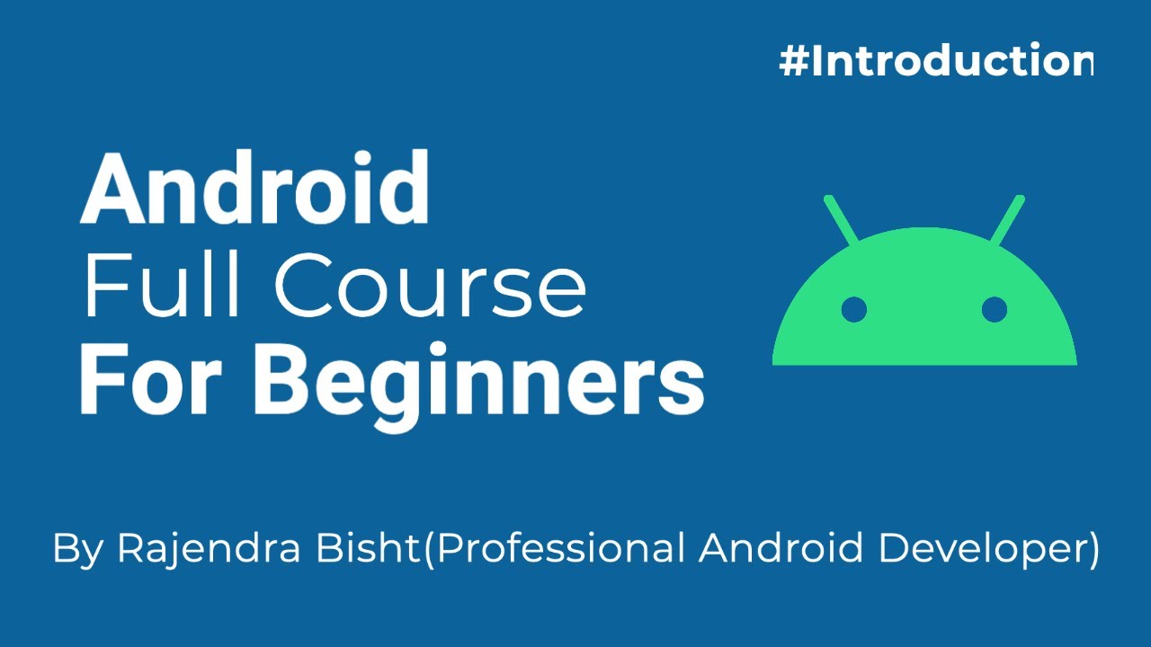 Android Development Tutorial for Beginners in Hindi | Introduction & Installation