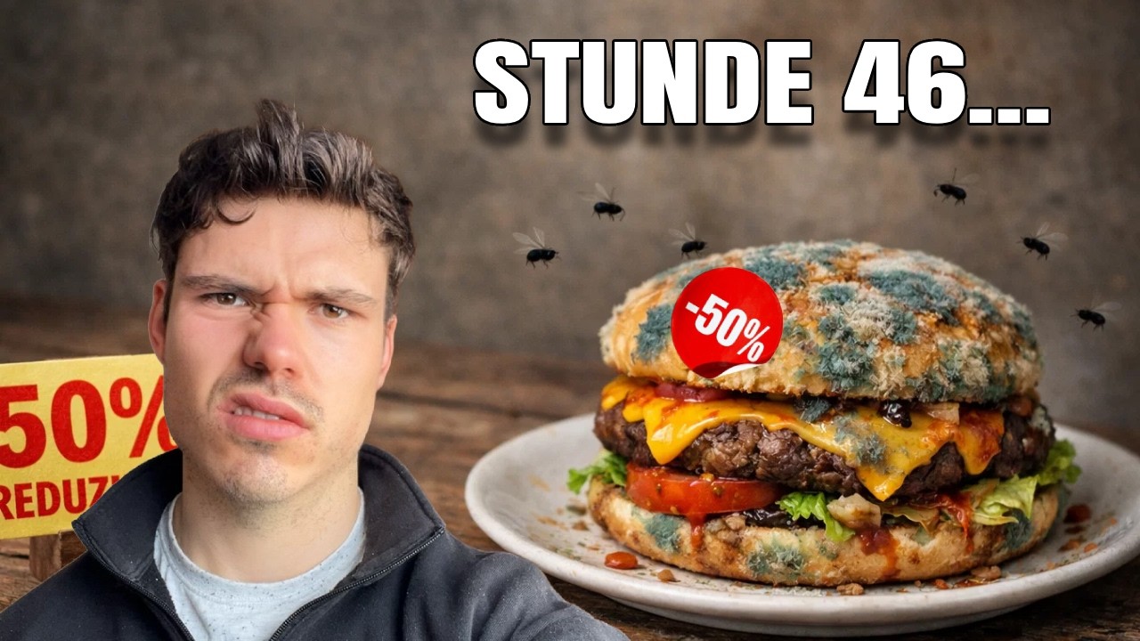 Ich habe 2 Tage nur reduzierte Lebensmittel gegessen!