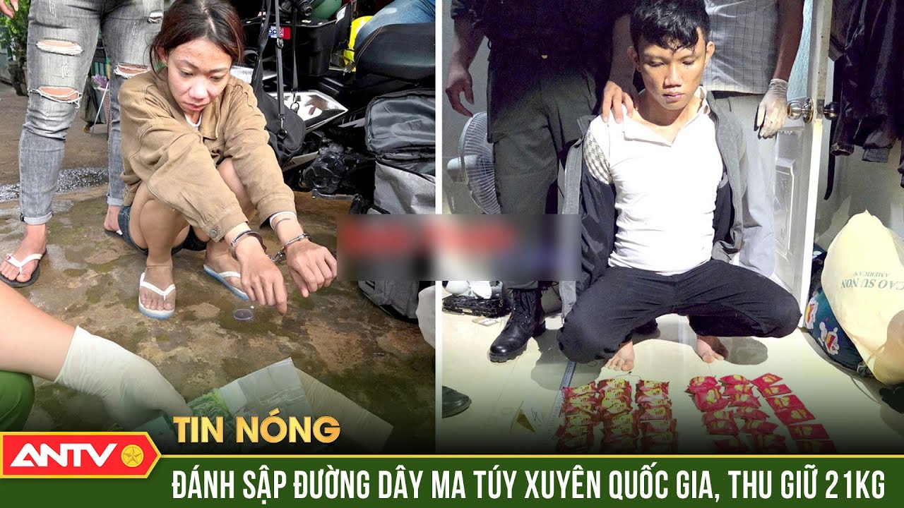 Công an đột kích, 'khóa tay' đôi uyên ương vận chuyển ma túy xuyên quốc gia | ANTV