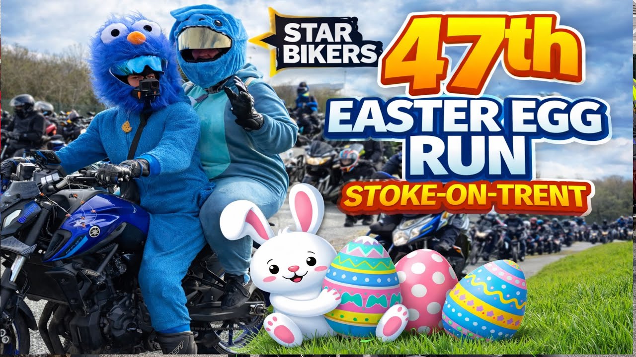 Star Bikers&rsquo; 47th Easter Egg Run | Amazing Charity Ride!