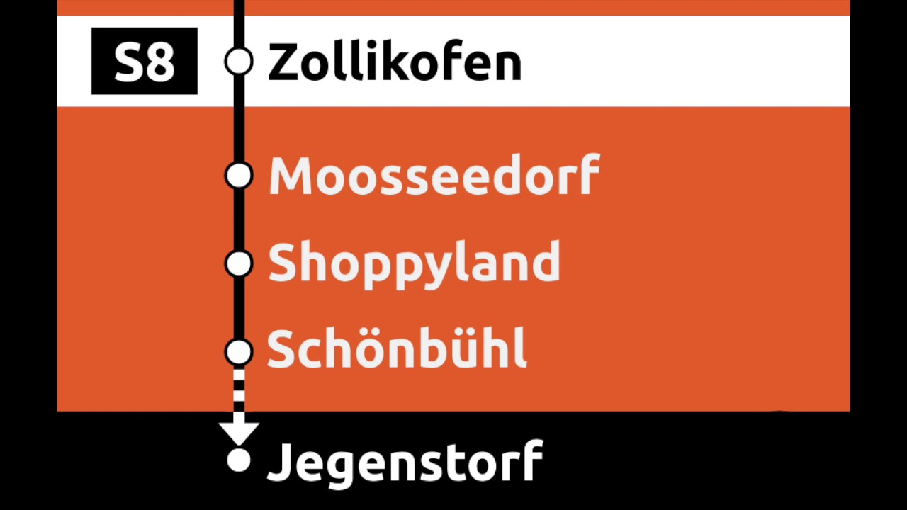 RBS Ansagen - S8 Bern – Zollikofen – Jegenstorf