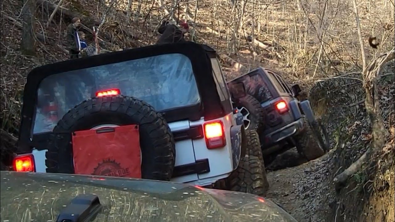 Unspoken Trails of Stony Lonesome-Briar Creek-01/29/22 Part 2/2 in 2021 Jeep Diesel(Technical Trail)