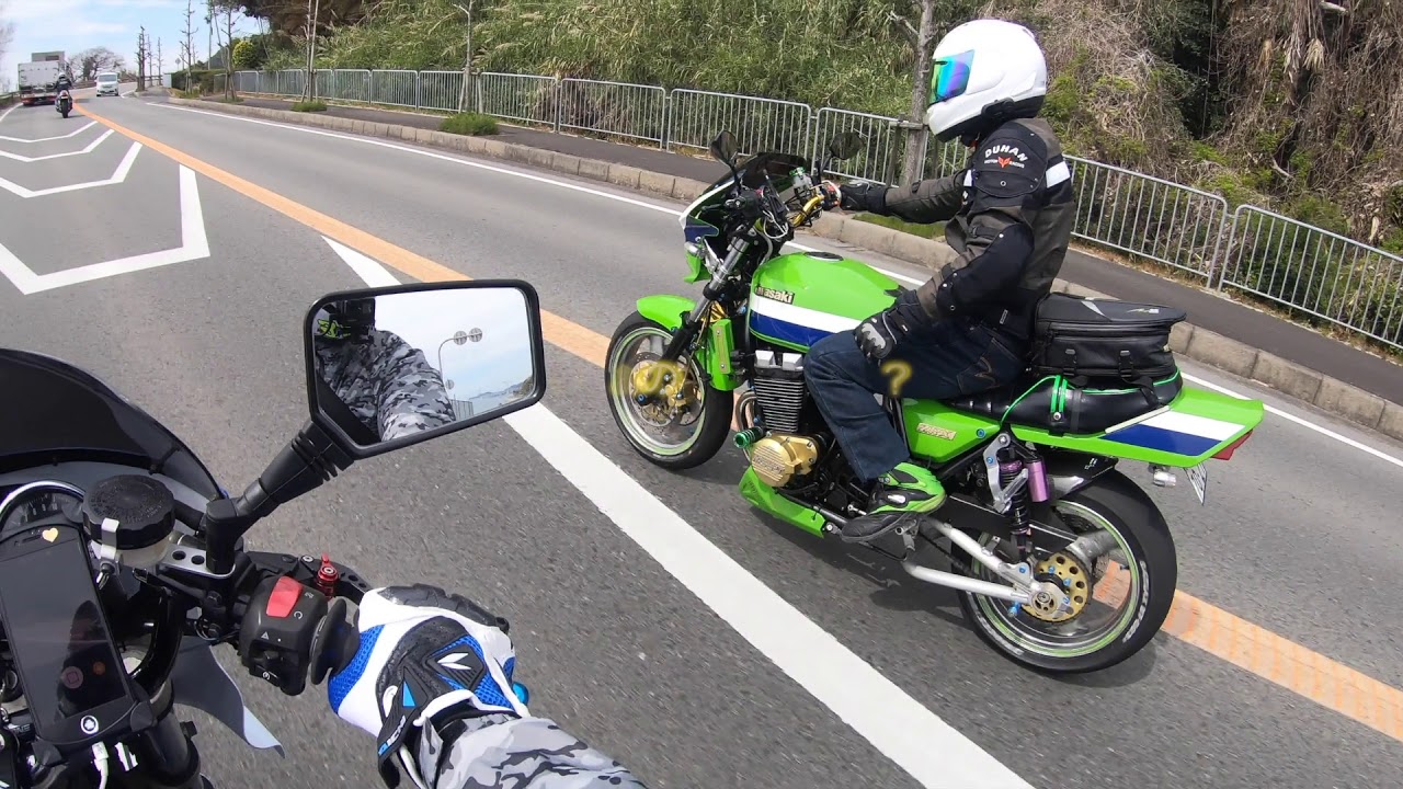 ＃９ GSX1400 VS ZRX400VS GSX400インパルス　徳島モトブログ　まぁたん