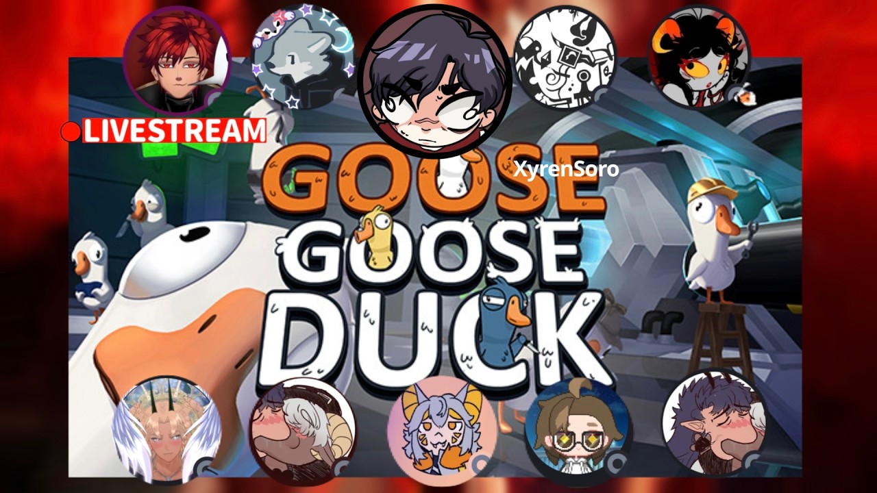[LIVE] GOOSE GOOSE DUCK COLLAB!! | | First Playthrough!! | ENVtuber | 📷 @xyren_soro