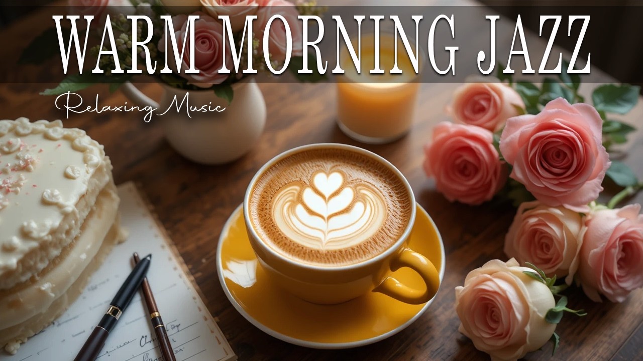 Warm morning jazz ☕ Bossa Nova background for  Happy Moods, Stress Relief and Holiday