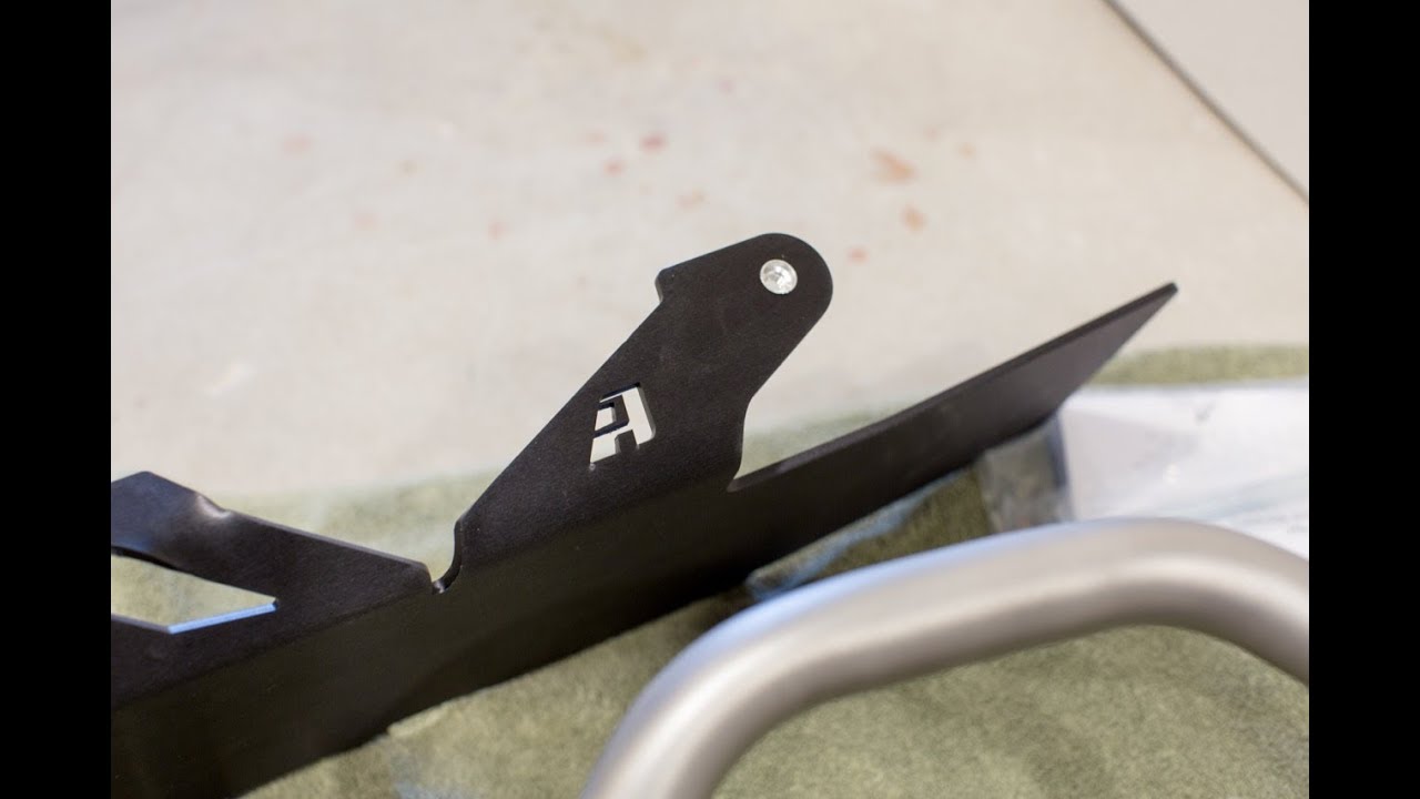 Install: AltRider Skid Plate for the BMW R1200GS