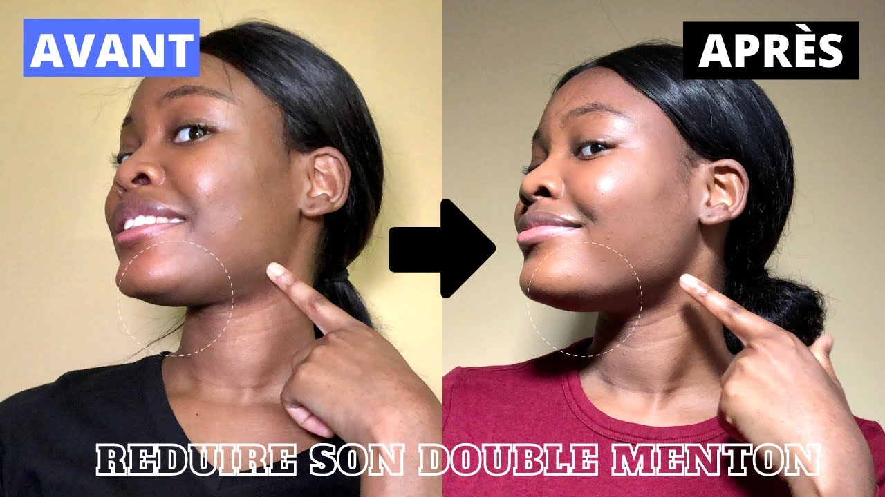 Exercice pour se d&eacute;barrasser de son double menton en 5 minutes \ Exercice faciale