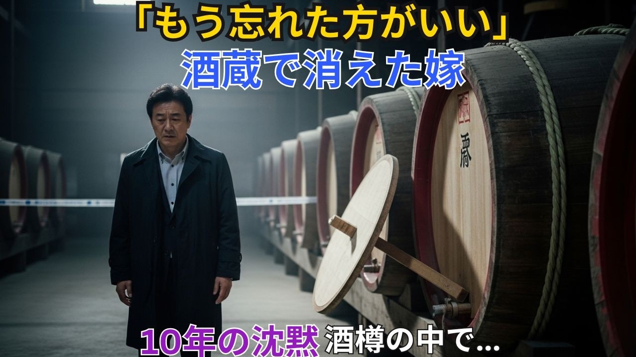 1993年 上田市丸子町 酒蔵の嫁失踪…10年後、酒樽の中から明らかになった“戦慄の真実”