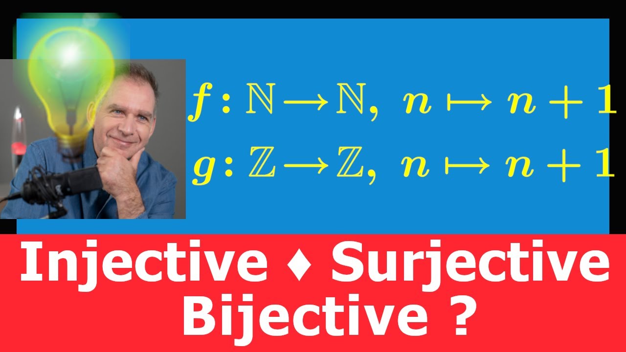 Injection, surjection, bijection – Comprendre l’importance des ensembles de départ et d’arrivée 💪 ♕
