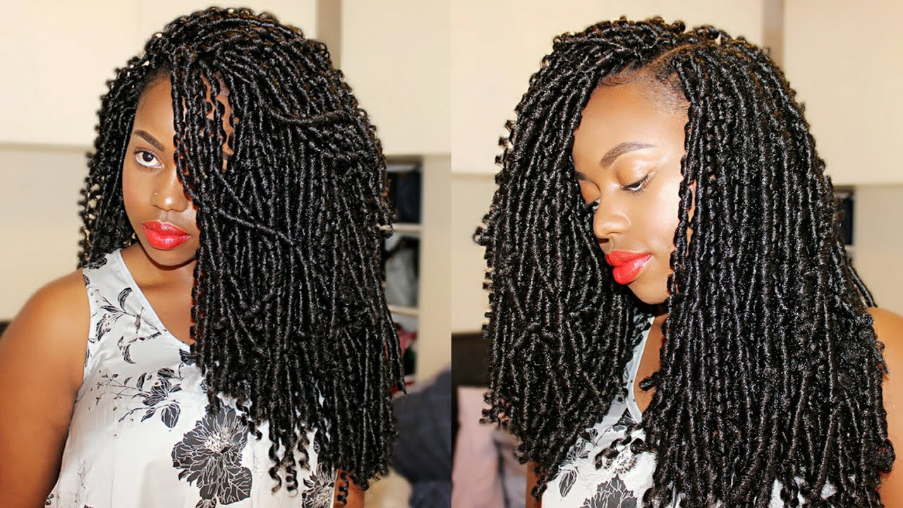 CROCHET BRAIDING-Using soft dreadlocks||Caroline Omari