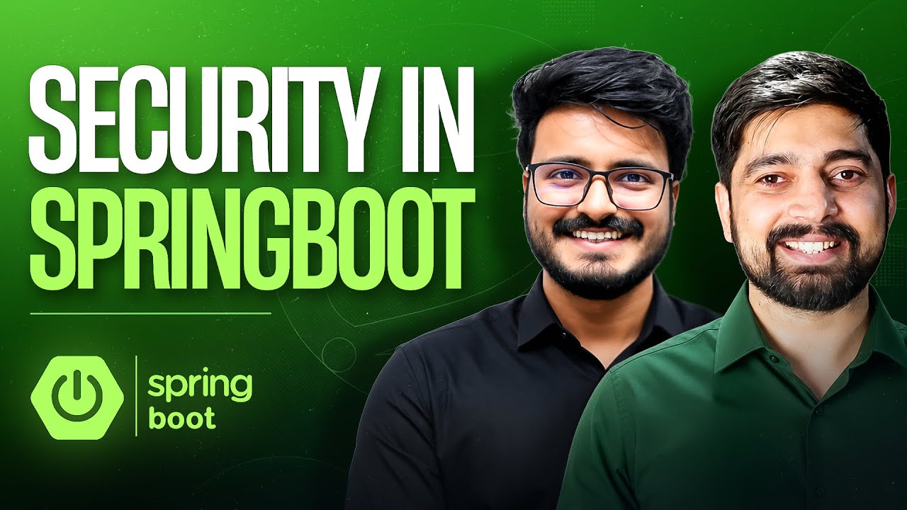 Security in Springboot | Chai aur Springboot