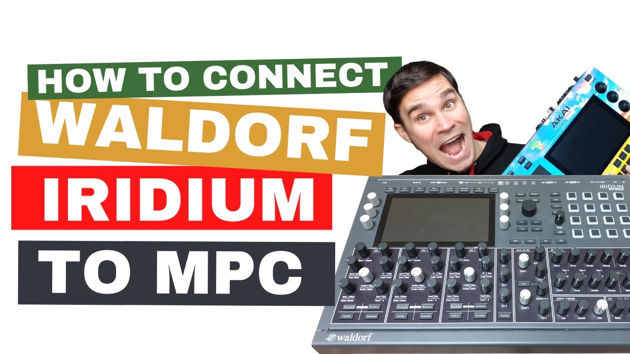 How to connect Waldorf Iridium to MPC