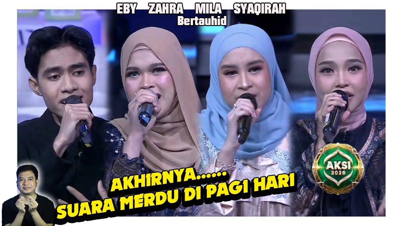 Bertauhid bareng Eby Zahra Mila dan Syaqirah dengan suara merdu dan cengkok paripurna