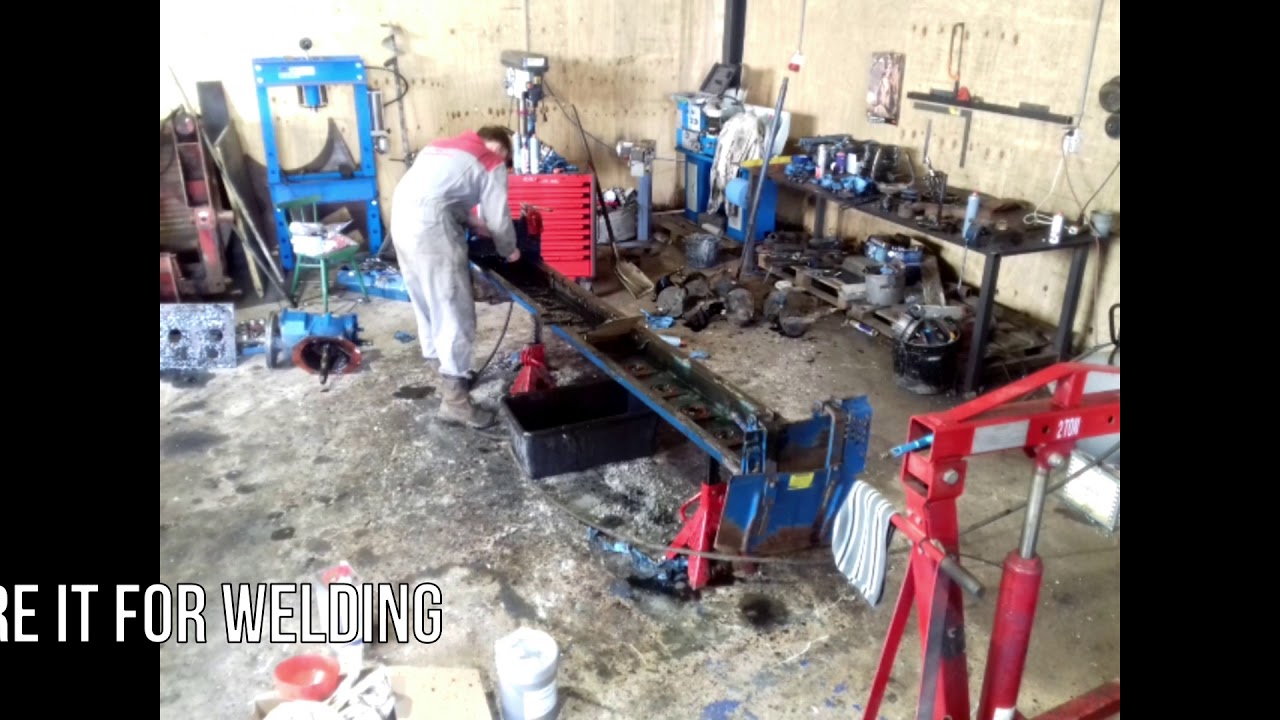 Rotary harrow overhaul part1