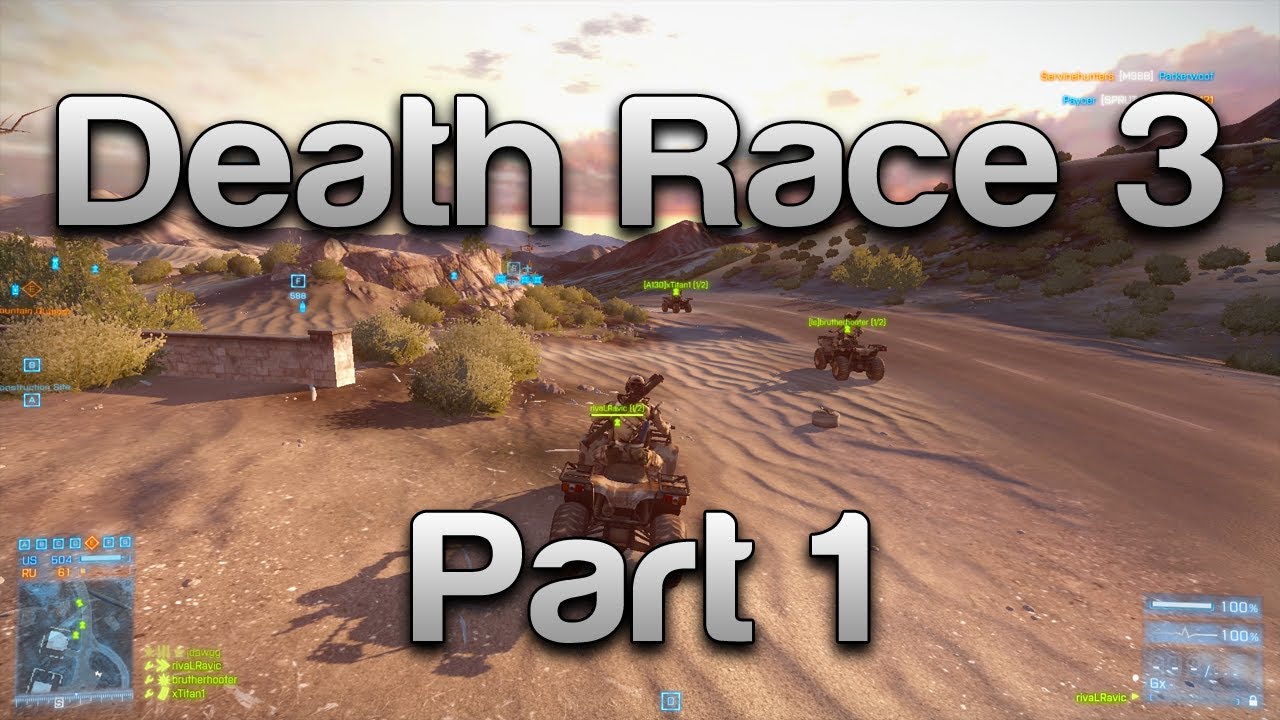 Battlefield 3 Death Race 3 Part 1 