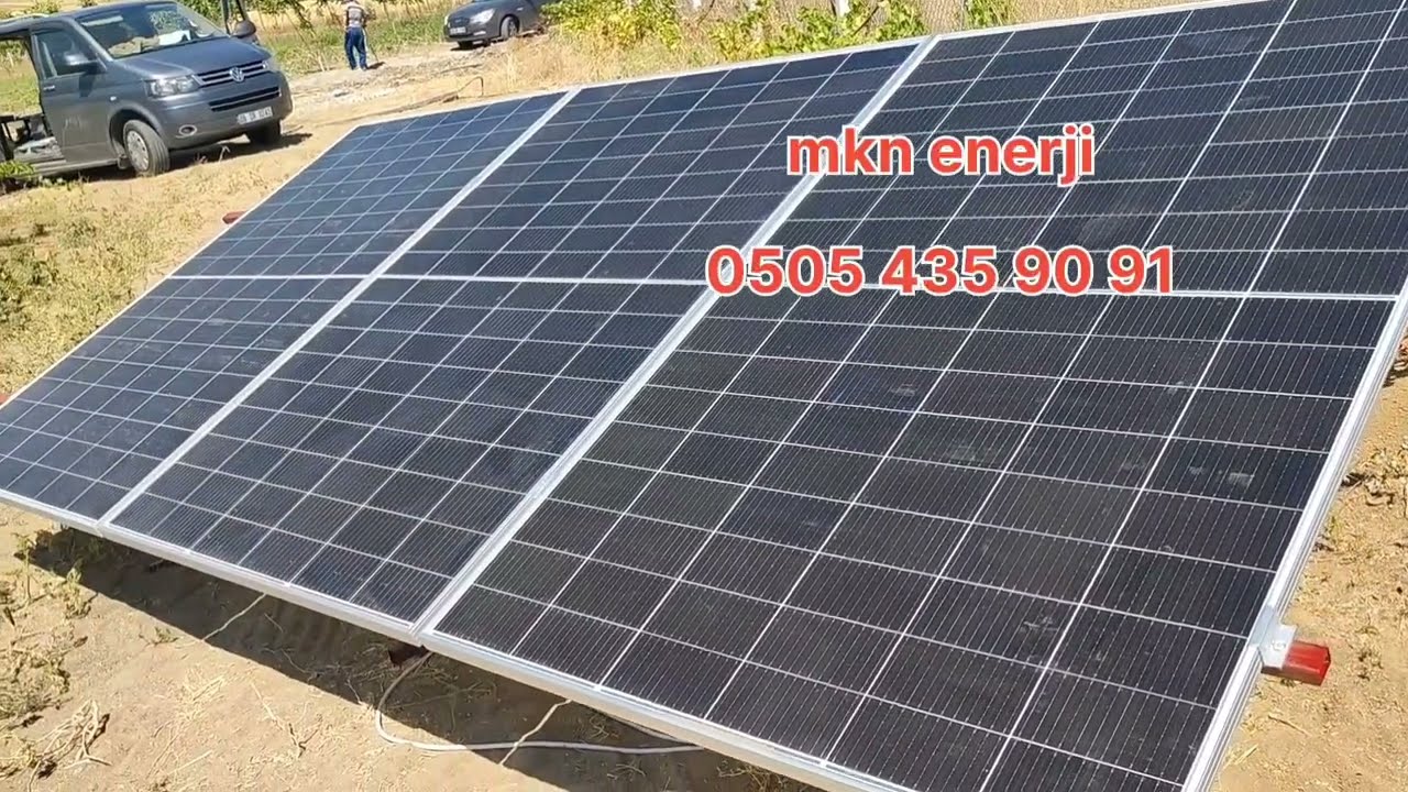 3 Panel İle 56m kuyudan saatte 3 ton su Ankara