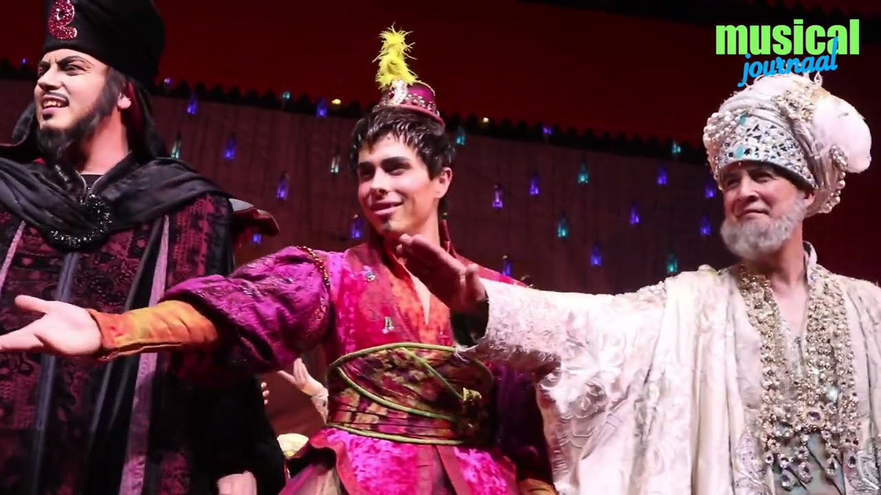 Eindapplaus Aladdin matinee 20 juli 2022