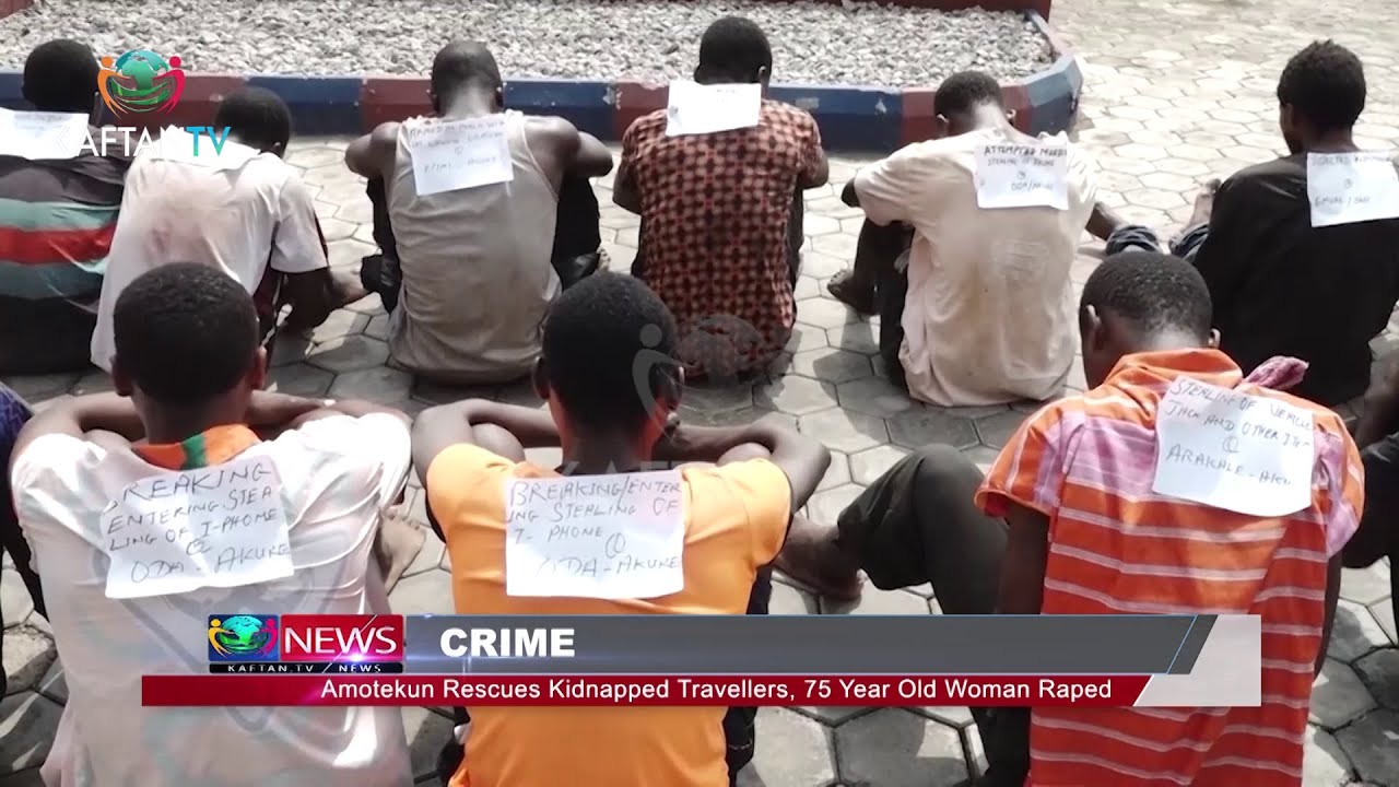 NEWS: Amotekun Rescues Kidnapped Travellers, 75 Years Old Woman Raped