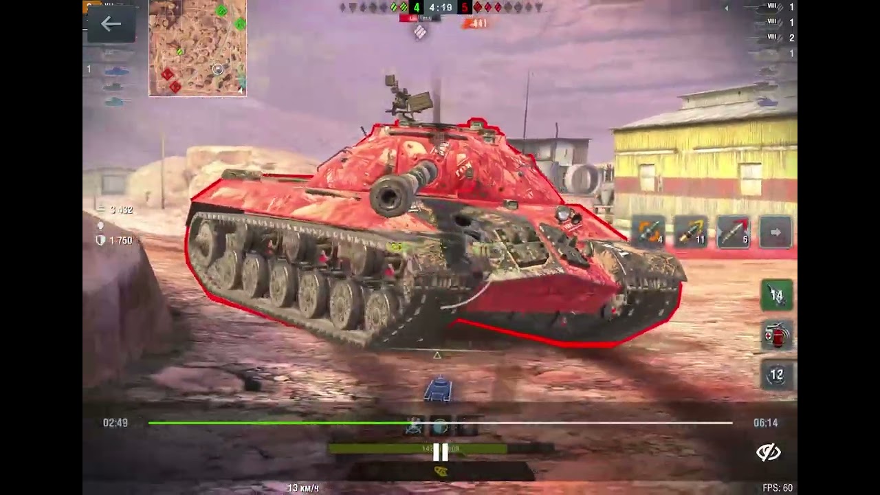 6500 урон ИС-5