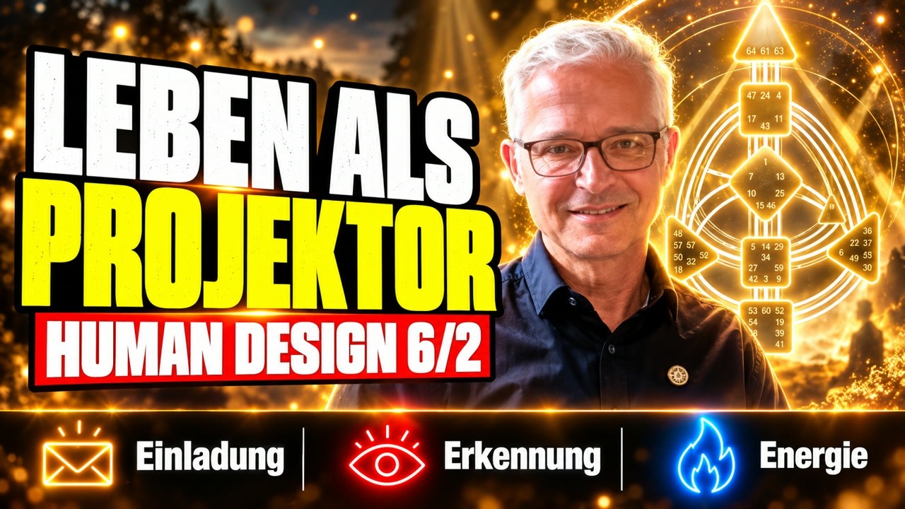 Leben als Projektor im Human Design – mit Peter Schmitz (6/2 Selbstprojizierender Projektor)