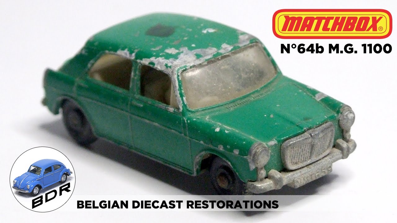 Matchbox 64B M.G. 1100 Diecast Restoration