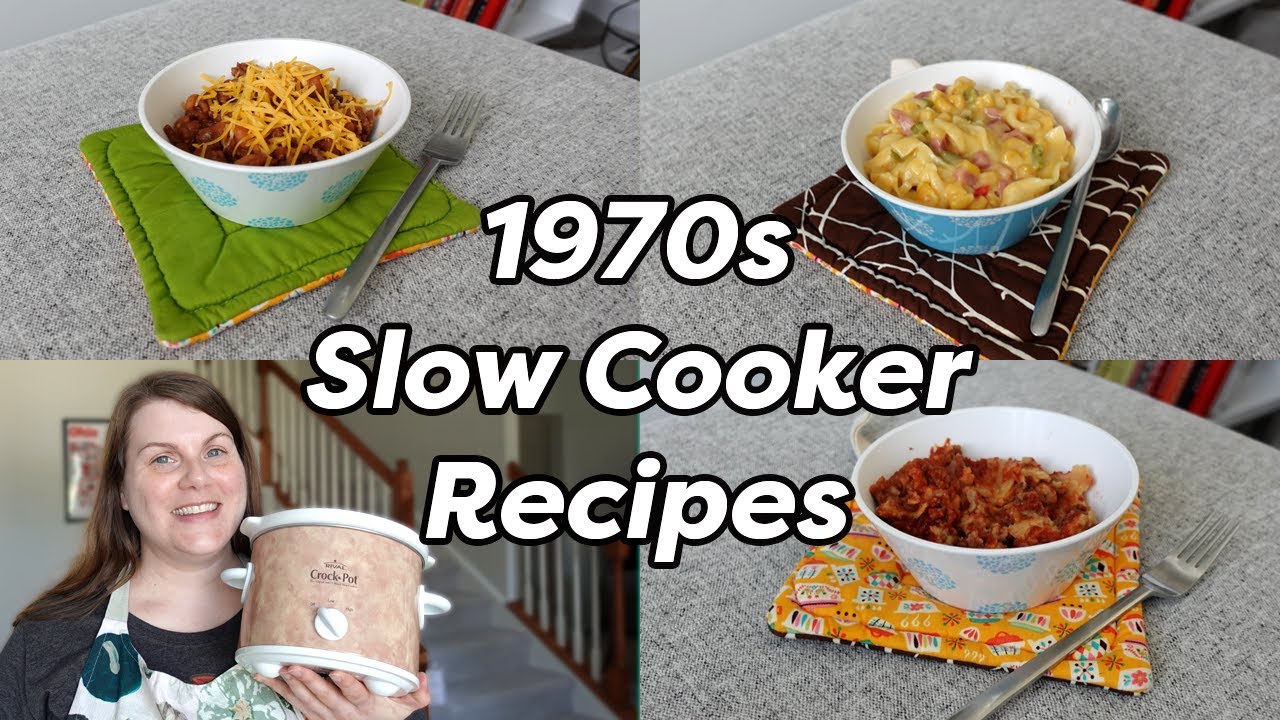 1970s SLOW COOKER RECIPES 😋 Happy Crocktober 2023!