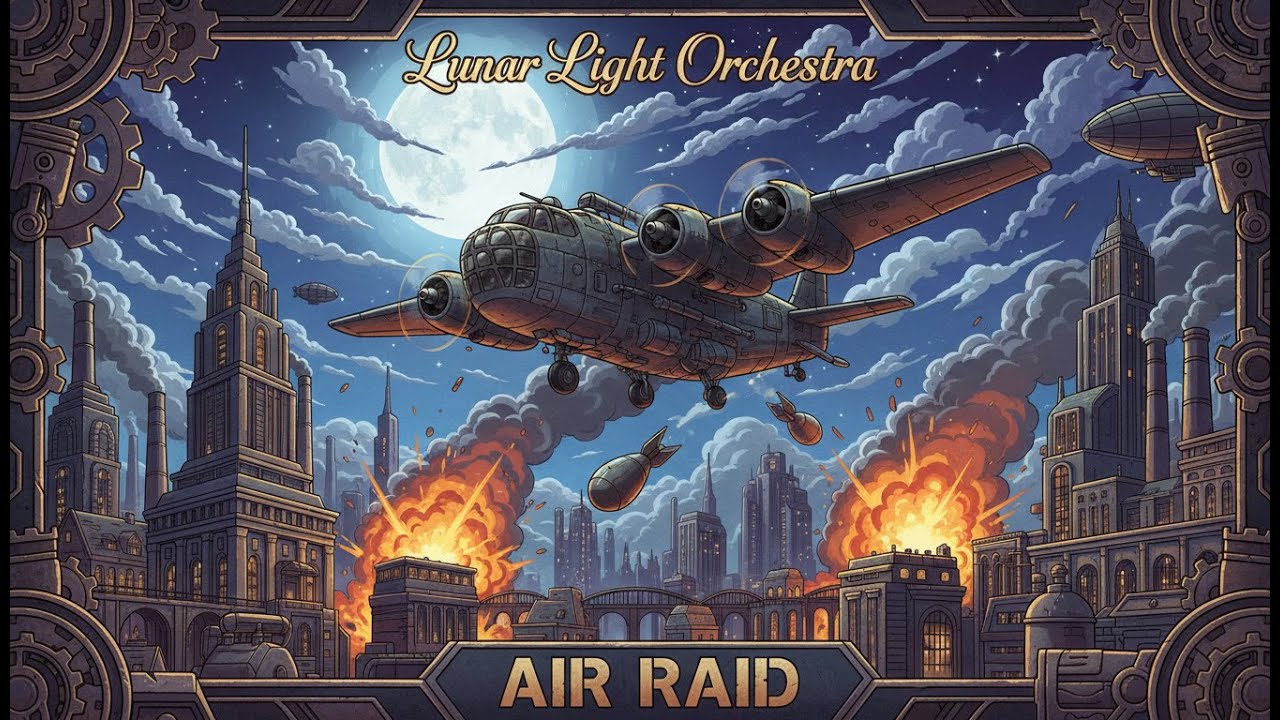 Air Raid – Epic Orchestral Rock | Dieselpunk Anthem
