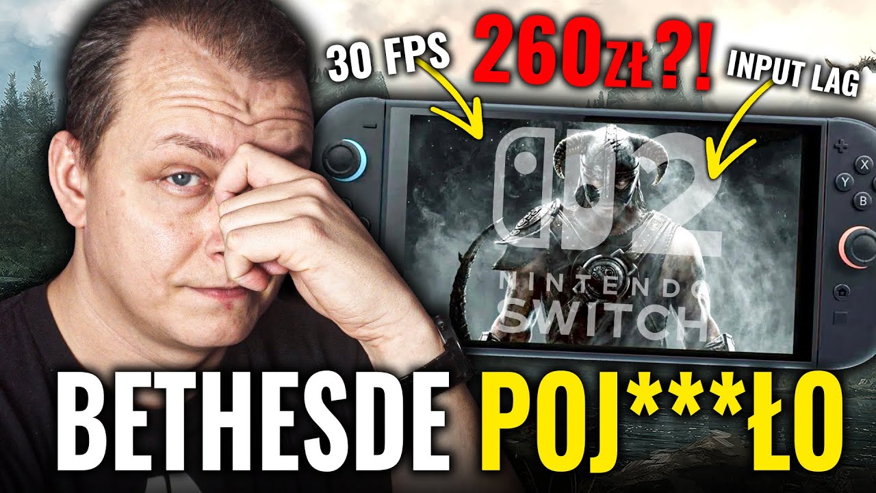 ONI SĄ K... NIEPOWAŻNI! Skyrim na Switch 2 za 260 złotych. Może drogo, ale za to niegrywalnie...