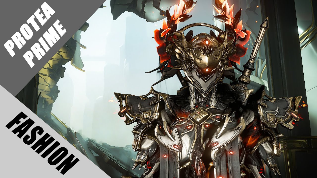 Warframe | Fashion Frame | Protea Prime : Inferno Queen