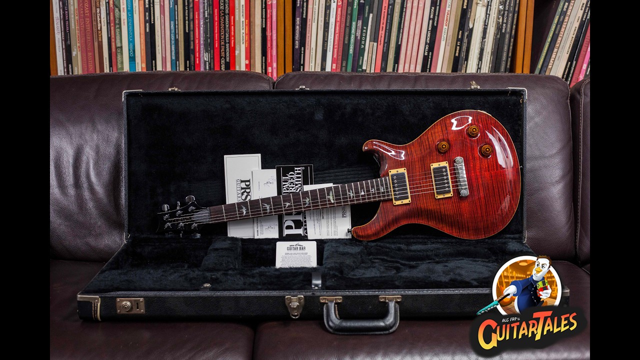 PAUL REED SMITH CUSTOM 22 10 TOP BLACK CHERRY 1994