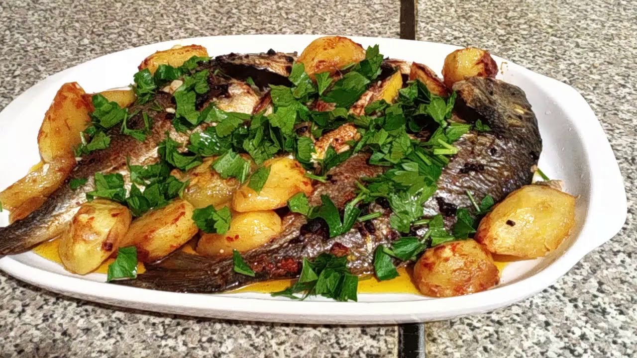 Dourada no Forno com Batatinhas!!!