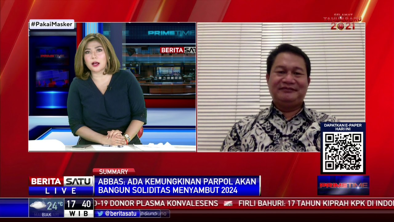 Prime Time Talk: Membedah Politik Nasional 2021