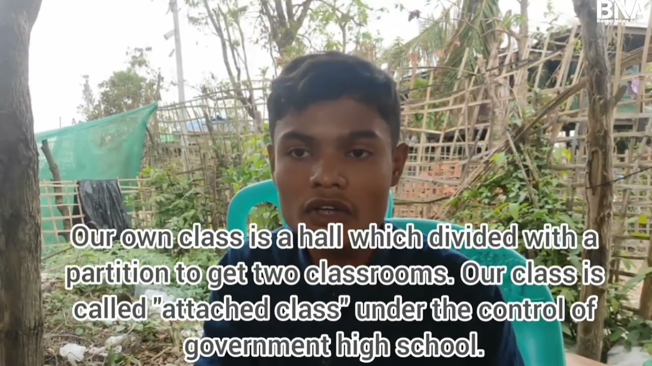 How are Kaman students being discriminated in Sittwe?