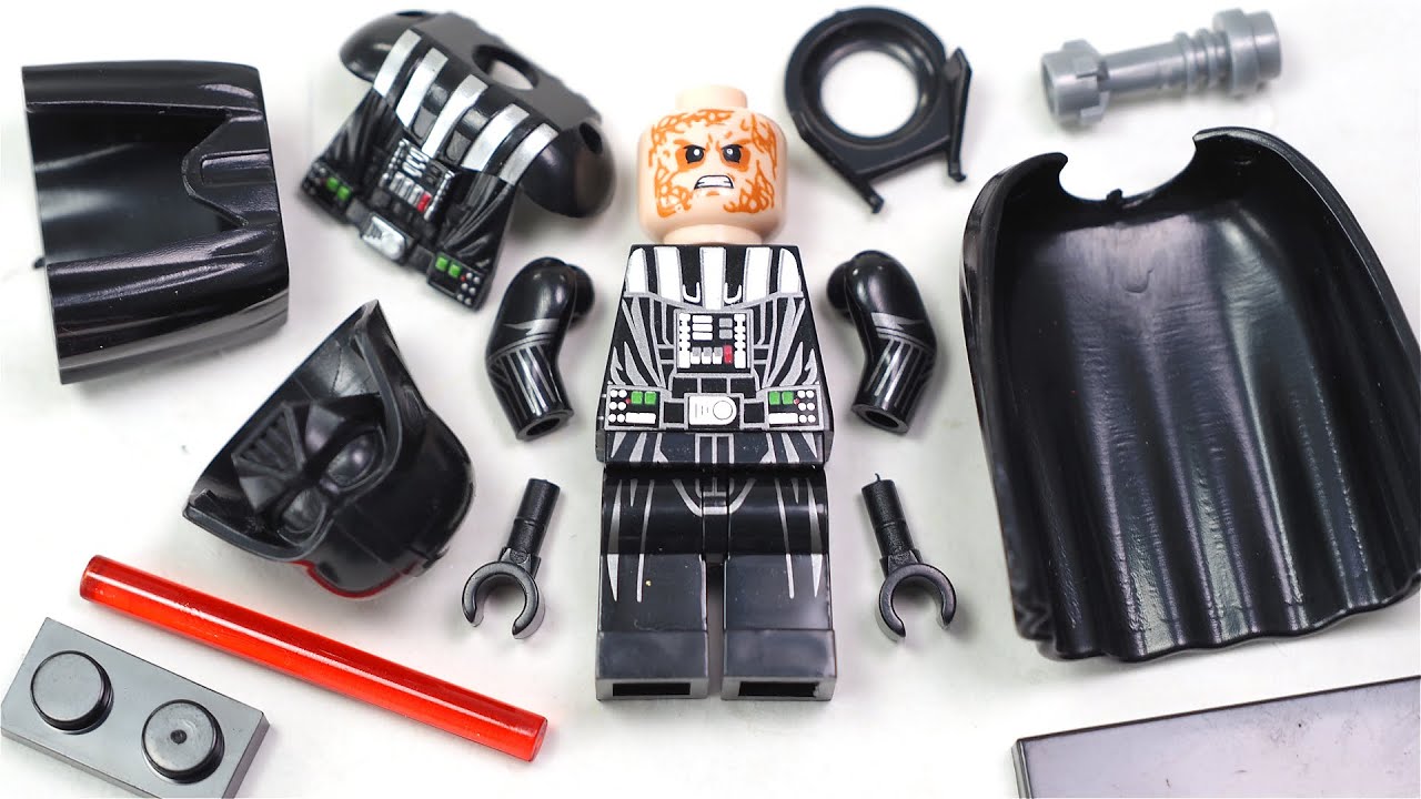 LEGO Star Wars Darth Vader Unofficial Lego Minifigure