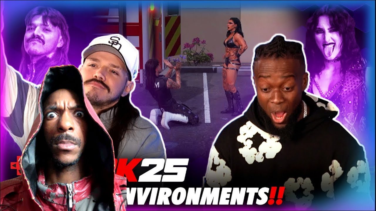 WWE 2K25 Exclusive: Dominik Mysterio vs. Rhea Ripley - Backstage Chaos Reaction