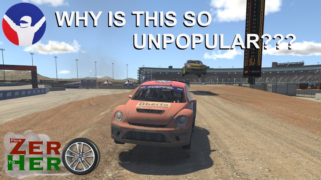 I try the most unpopular category in iRacing - Dirt Road -