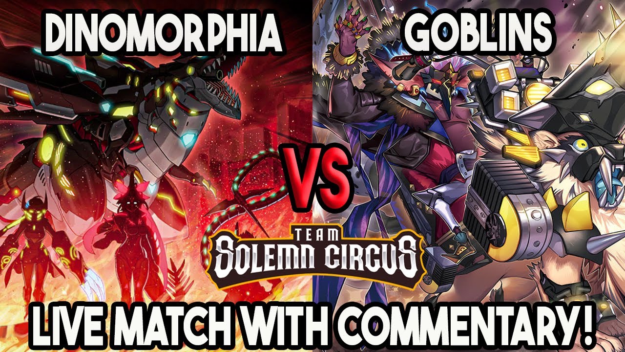 Dinomorphia Vs Goblin Bikers : Yu-Gi-Oh! Locals Feature Match | Live Duel