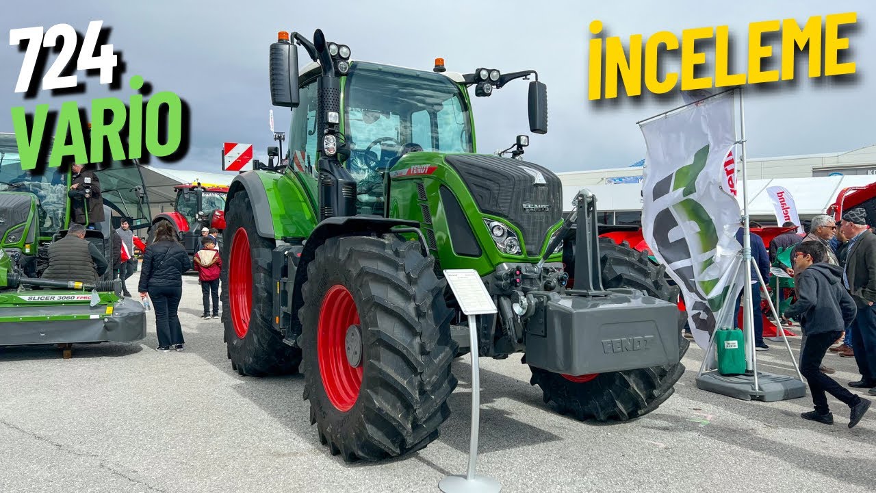 FENDT 724 VARİO İNCELEME - F16 GİBİ TRAKTÖR