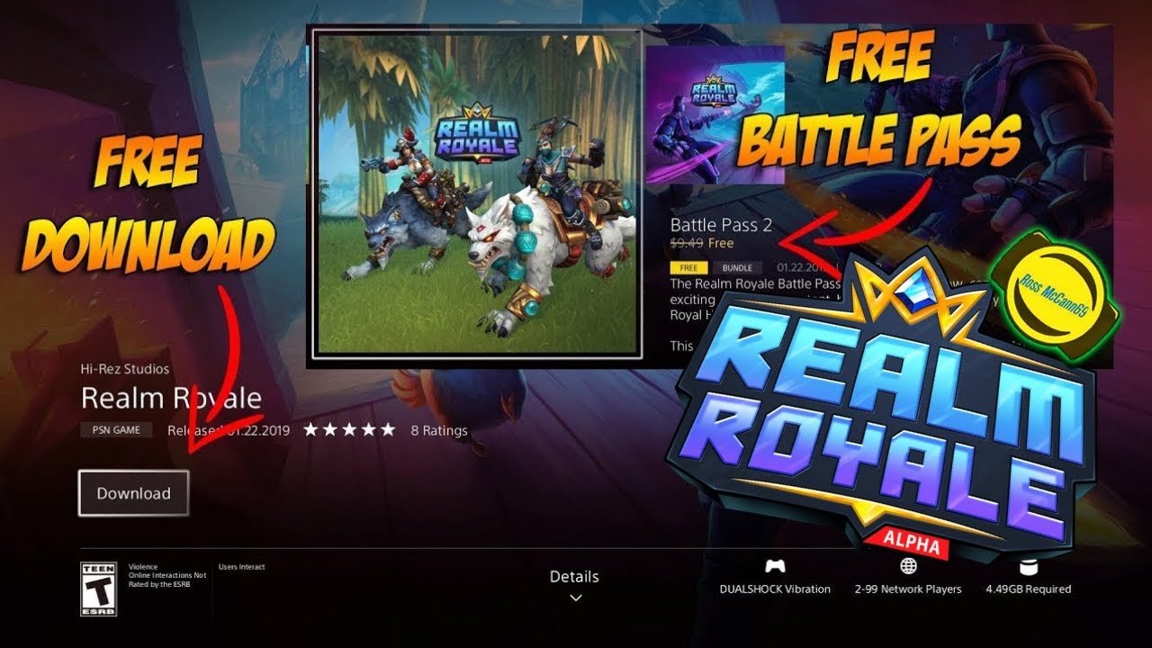 How To Get The Battle Pass For Free Realm Royale
