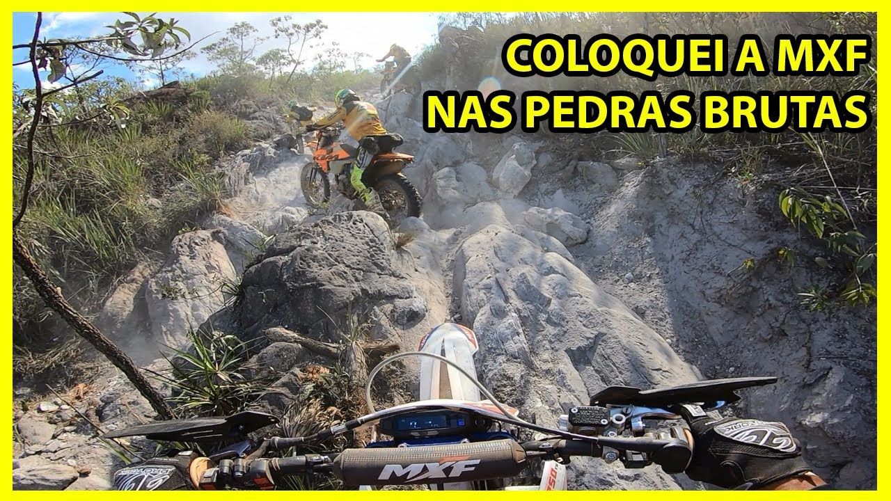 MXF 250 TS | VEJA COMO A 2 TEMPOS SE SAIU NAS PEDRAS 🐝🗿