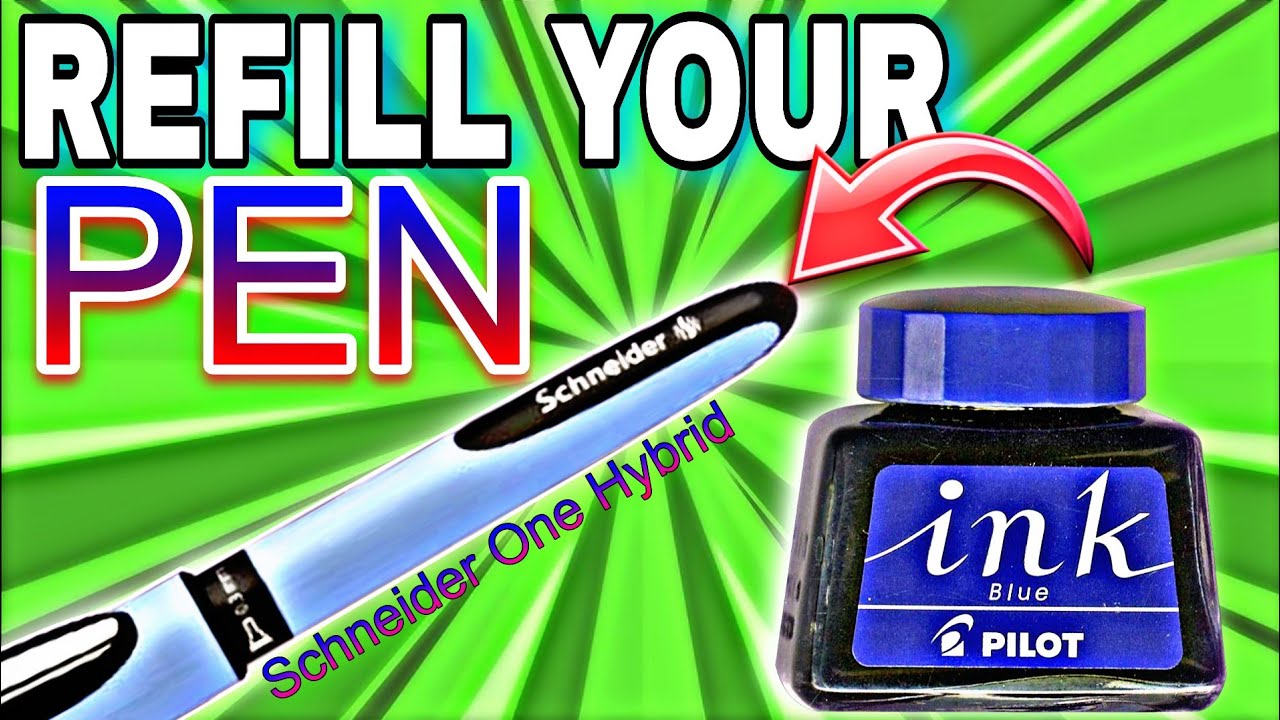Watch This Video Before Refilling Your Rollerball Pen (Schinder One -Hybrid) ||BATPENS