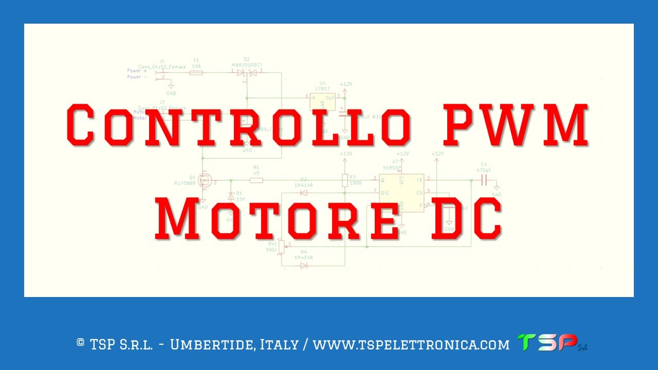 I segreti di un regolatore PWM per motore DC 12 - 40 V 10 A che funziona