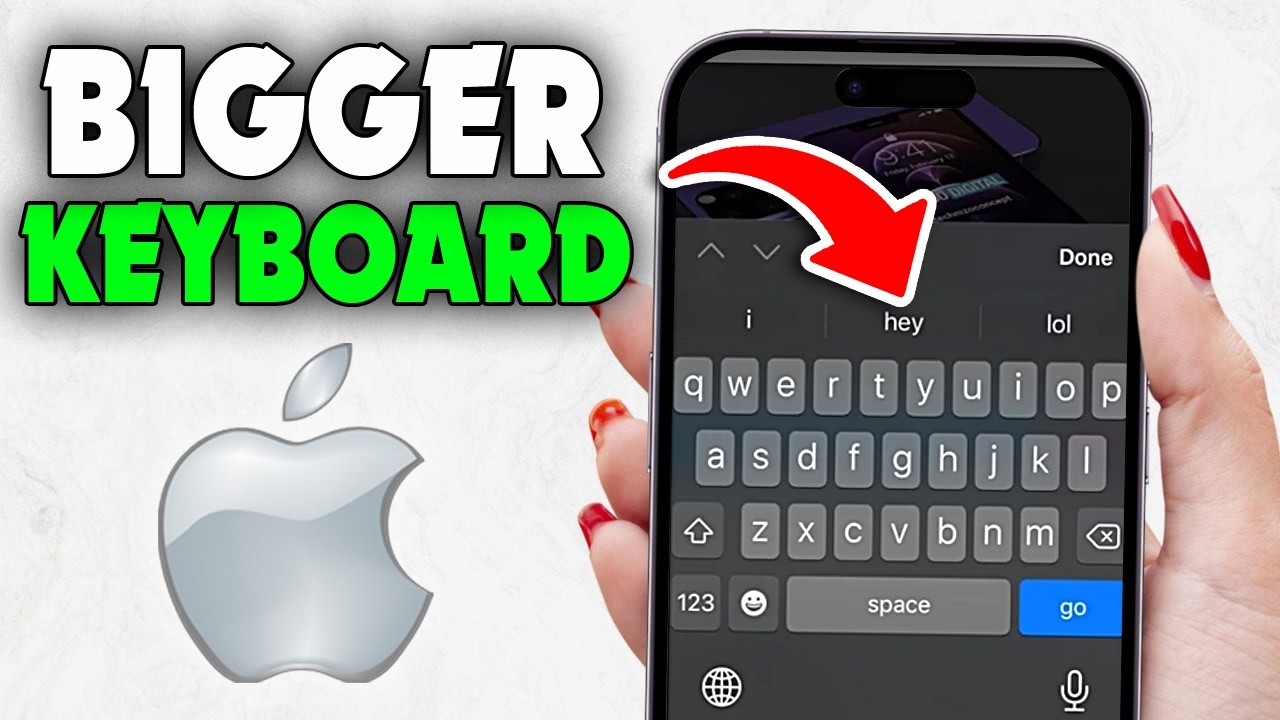 How to Get iPhone Bigger Keyboard (2026)