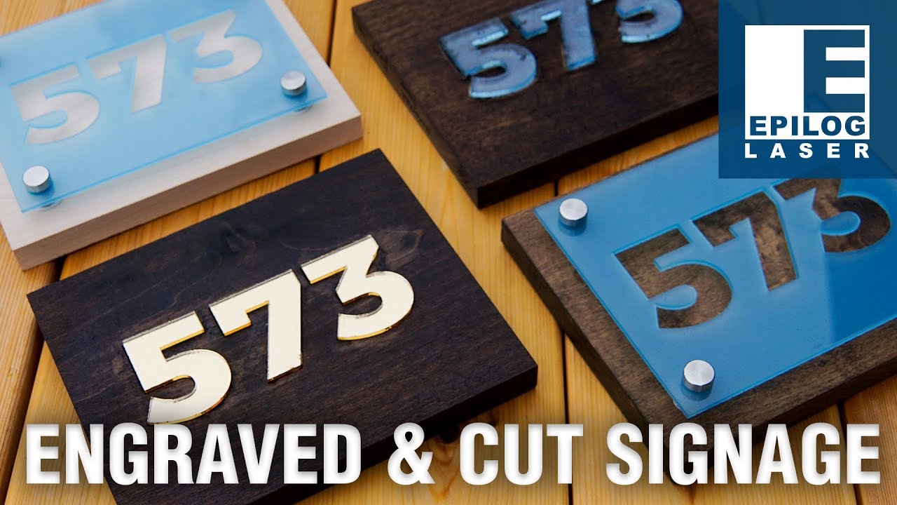 Laser Cut & Engraved Signs for Custom Outdoor and Indoor Signage Products