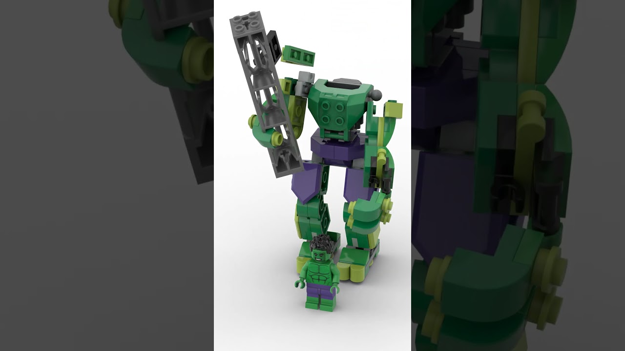 Lego 76241 Hulk Mech Armor #shorts #lego