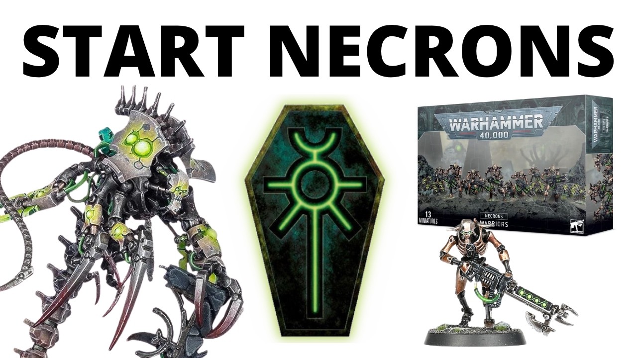 How to Start a Necrons Army in Warhammer 40K 11th Edition - Necron Beginner Guide!