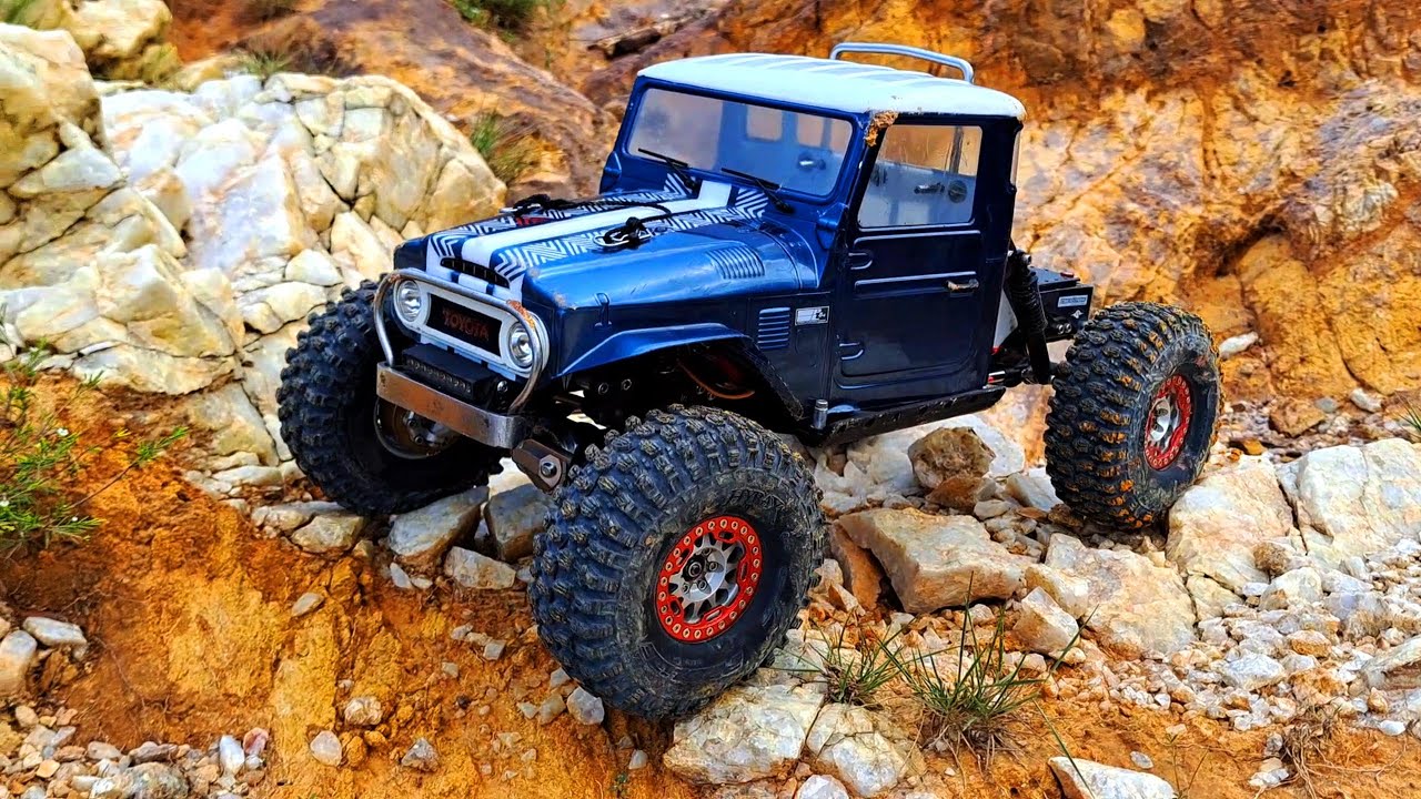 TRX 4-10 | FJ45 cab, TRX4 Axles, VS410 Chassis, VFD Transmission | Trailing @ Kai Shan (丫髻山)