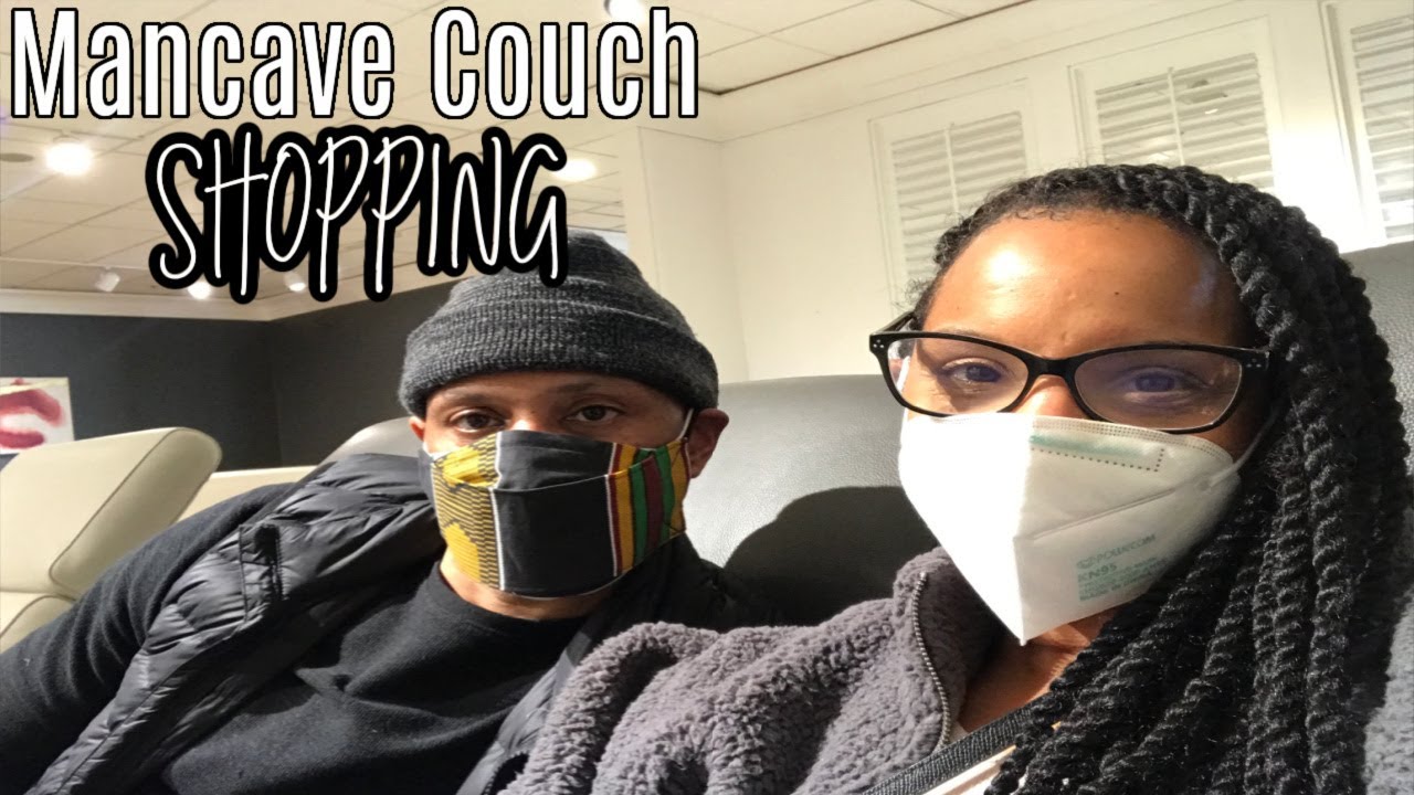 Vlog:  Shopping for A New Couch for His Mancave | Come Couch Shopping With Us